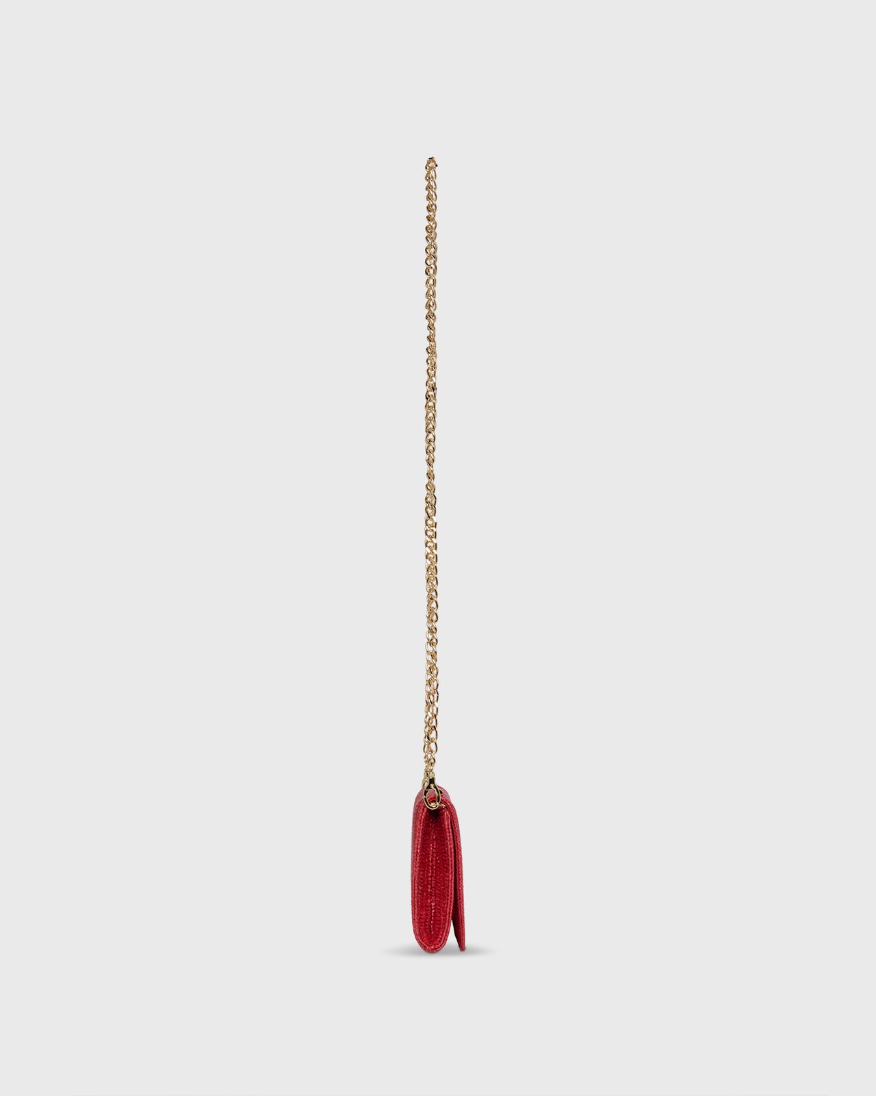 Patricia Clutch in Red Straw