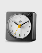 Load image into Gallery viewer, Travel Alarm Clock in Black &amp; White
