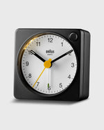 Load image into Gallery viewer, Travel Alarm Clock in Black &amp; White
