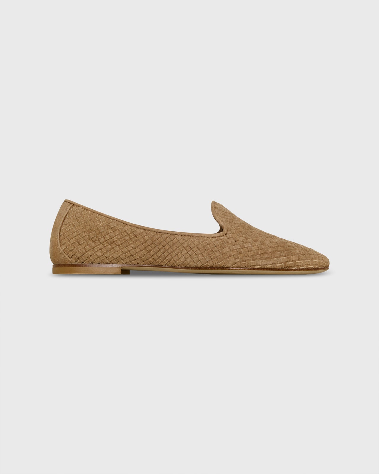 Tara Loafer in Dune Suede