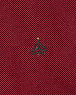 Load image into Gallery viewer, Silk Club Tie in Red Christmas Tree
