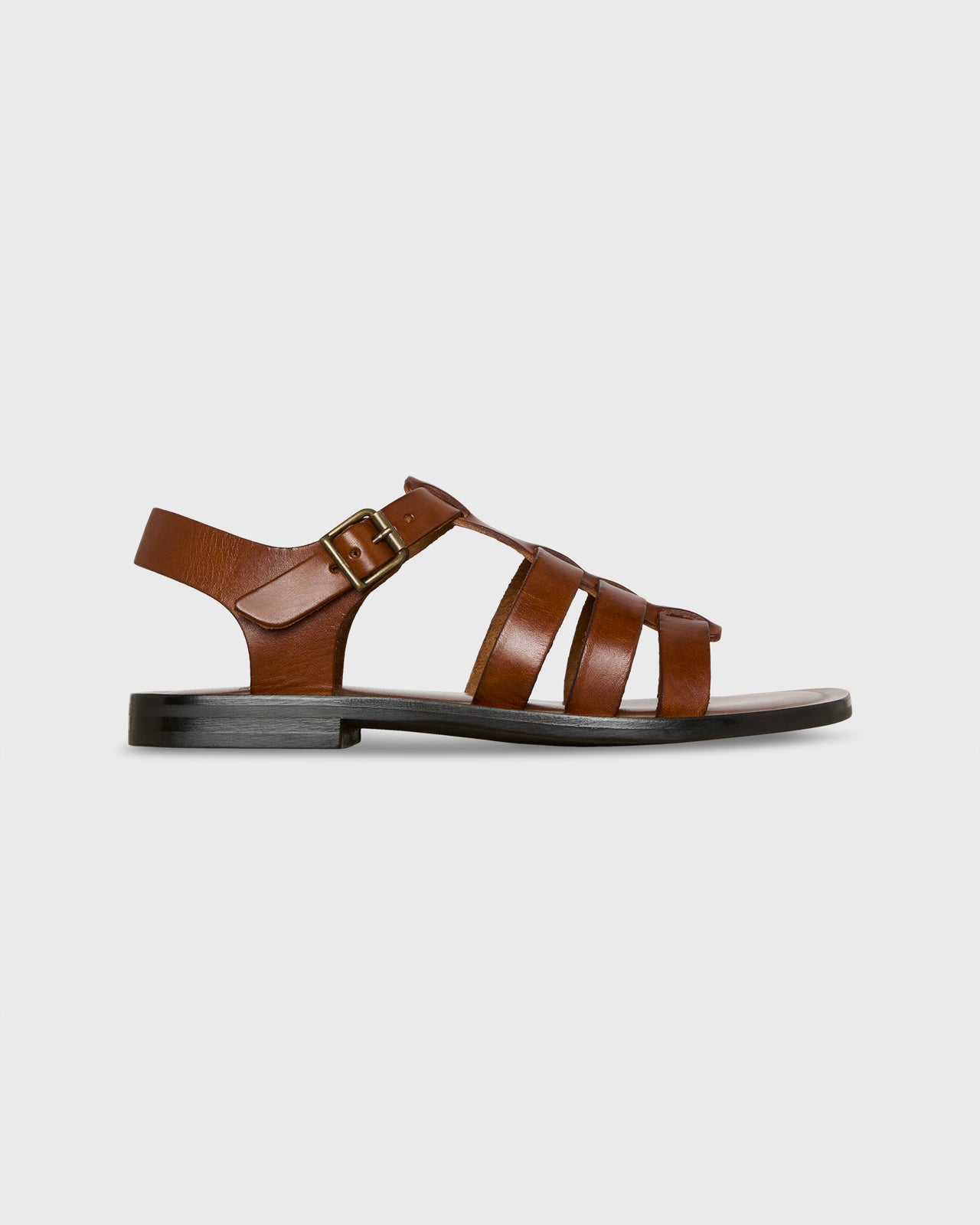 Joni Sandal in Tan Leather