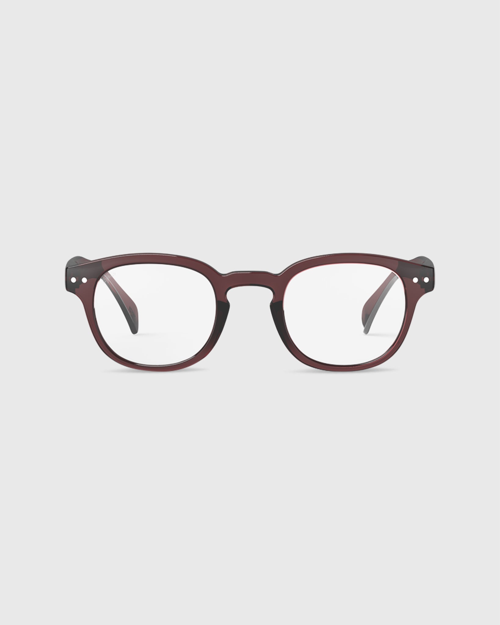#C Reading Glasses in Old Leather
