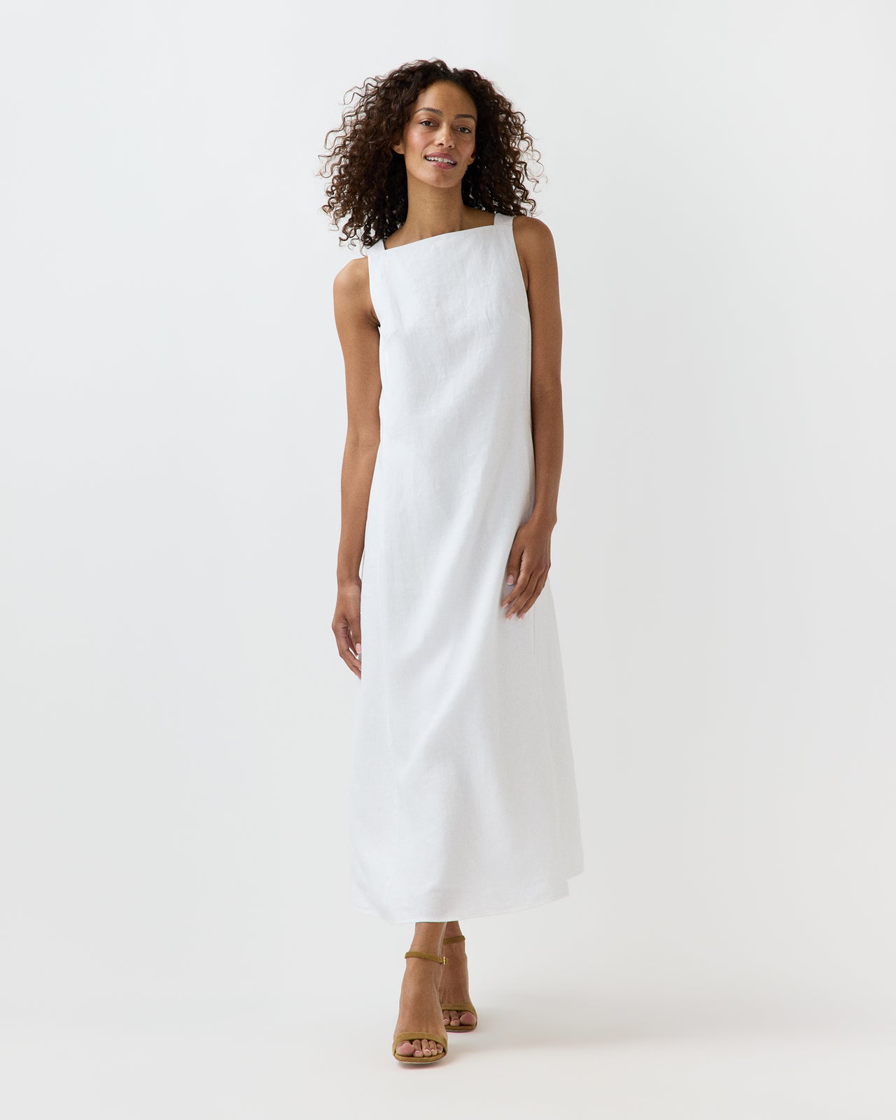 Lise Maxi Dress in White Linen | Ann Mashburn | Shop Ann Mashburn Lise Maxi Dress in White Linen | Ann Mashburn | Shop Ann Mashburn