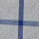 Estee Top in White/Blue Windowpane Poplin