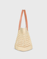 Load image into Gallery viewer, Kiondo Shopper Basket in Natural Open Weave
