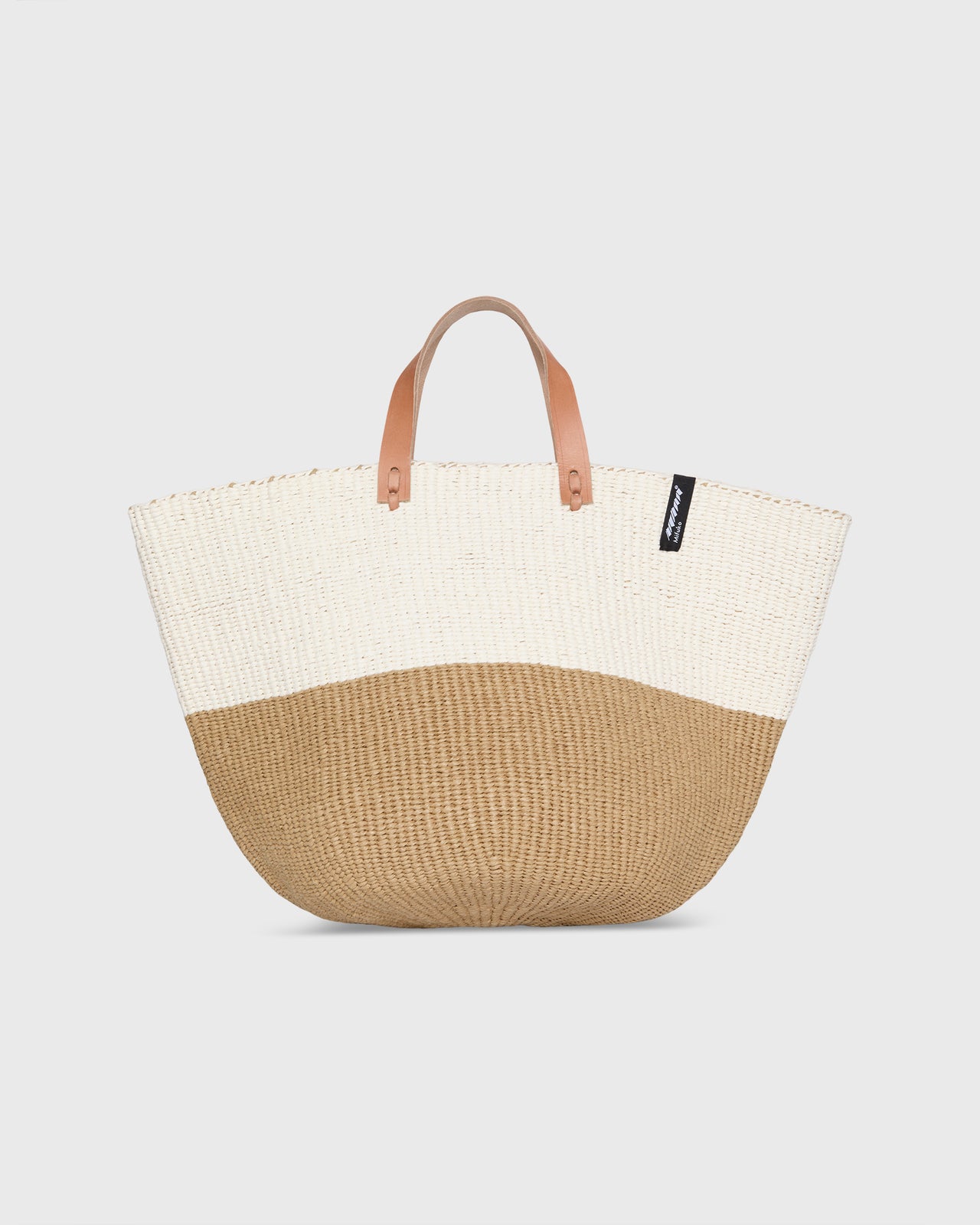 Kiondo Market Basket in Duo Brown