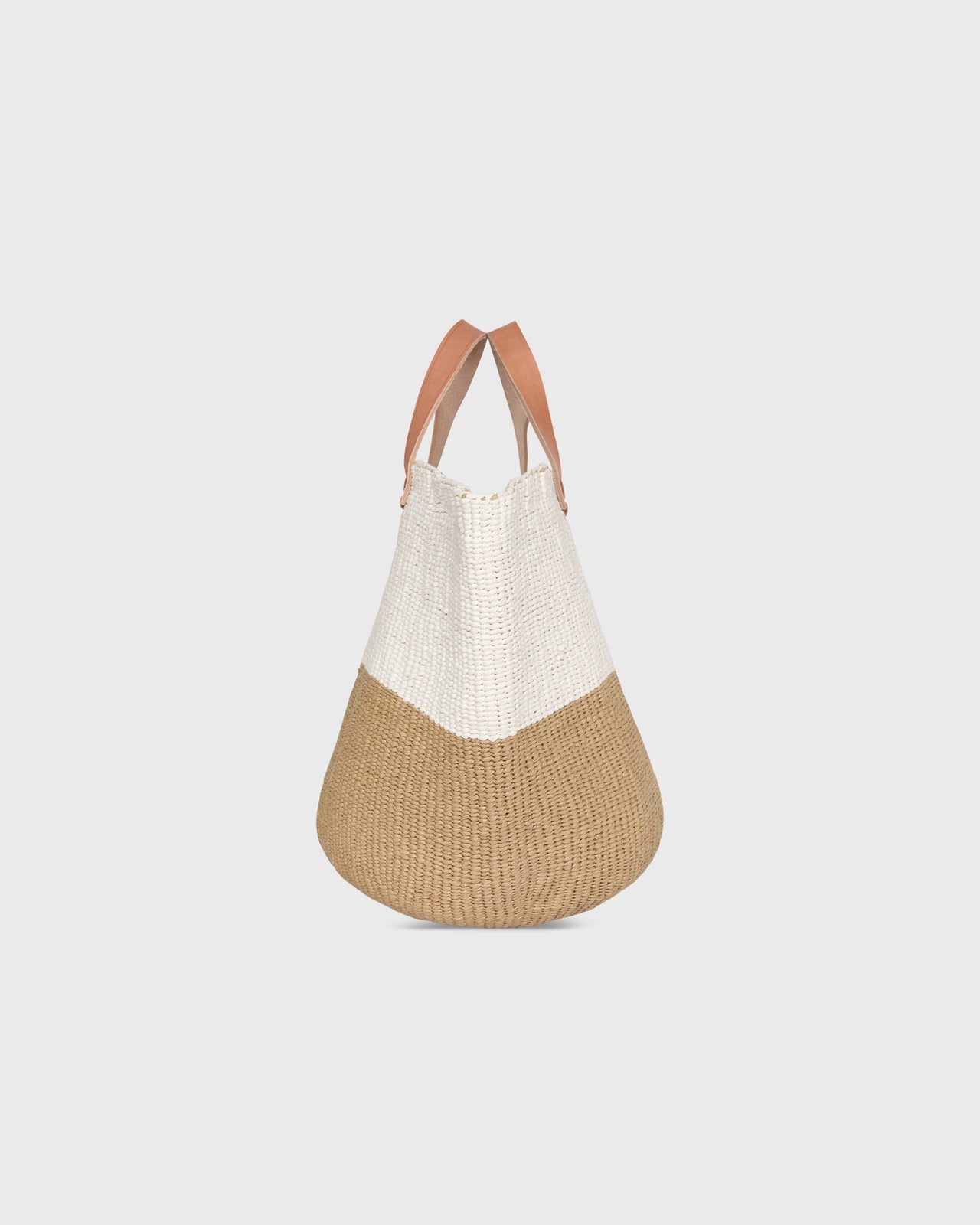 Kiondo Market Basket in Duo Brown