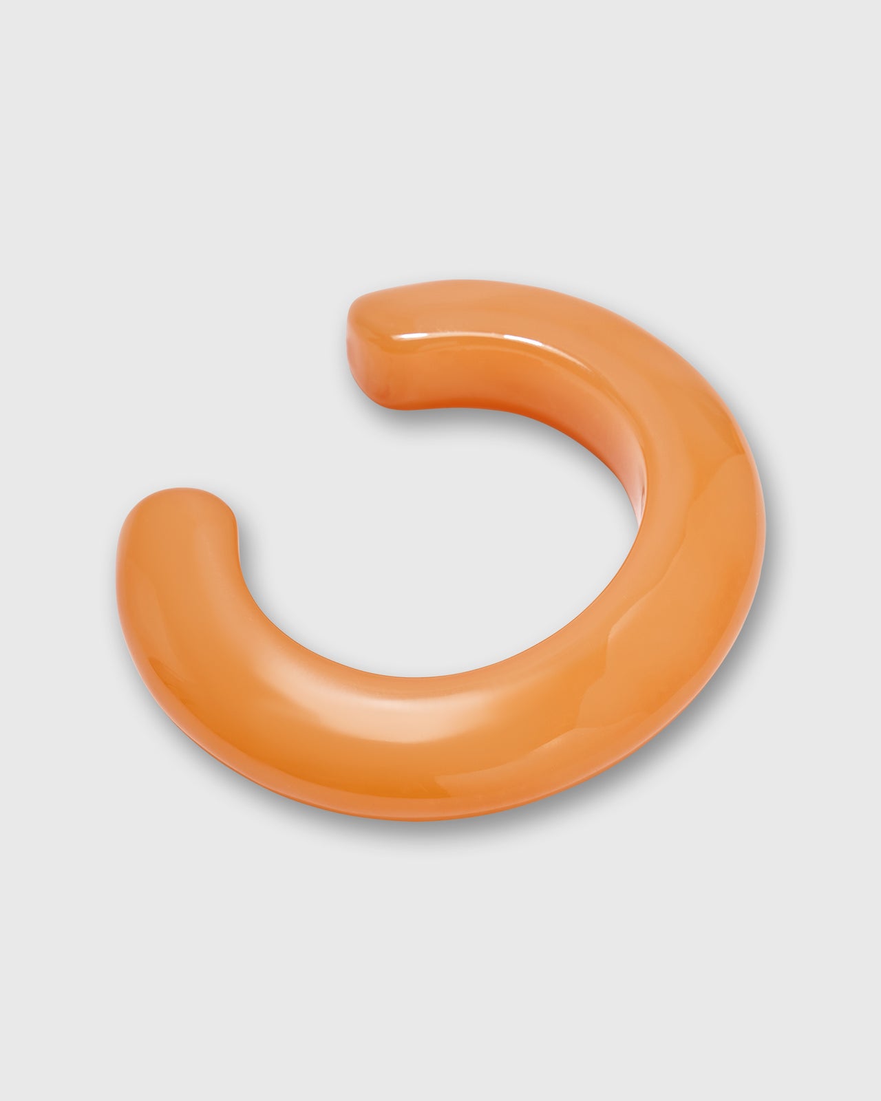 Ridge Cuff in Tangerine
