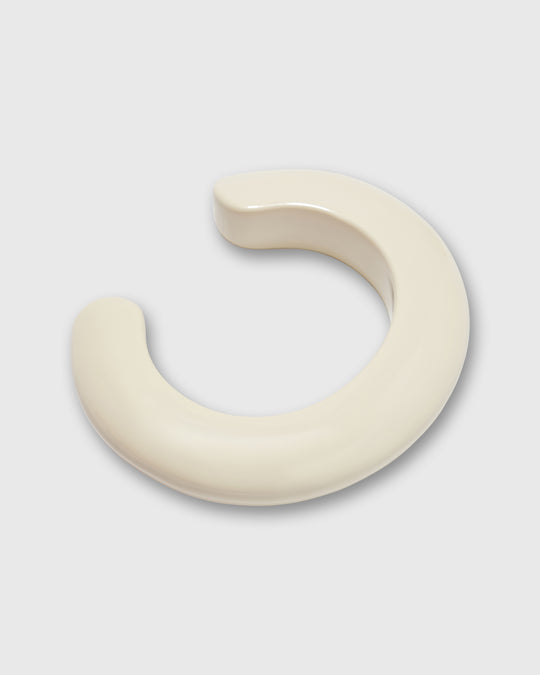 Ridge Cuff in Alabaster