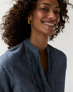 Load image into Gallery viewer, Diana Earring in Yellow Twisted Bakelite
