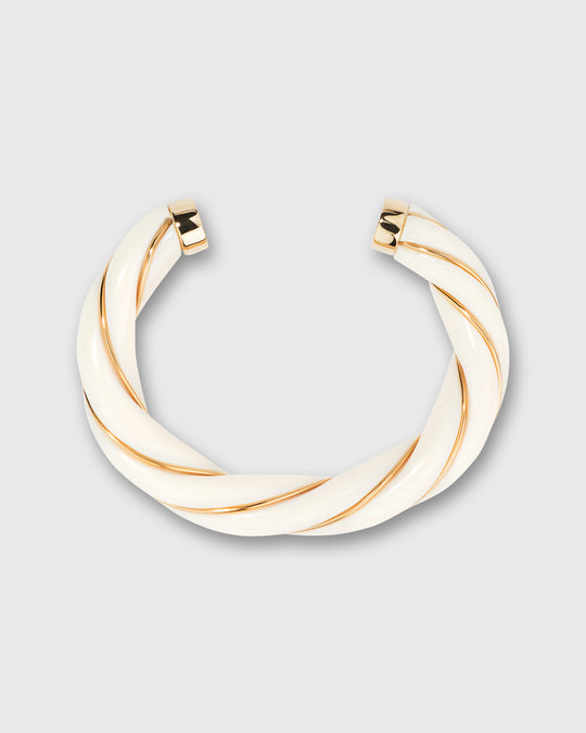 Diana Bracelet in Ivory Colored Bakelite