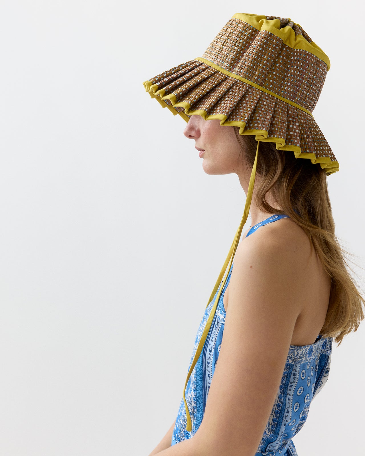 Island Capri Hat in Shine