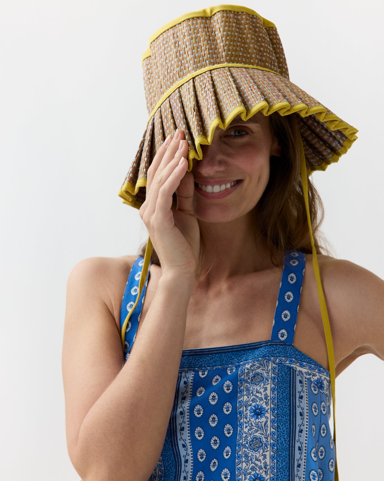 Island Capri Hat in Shine