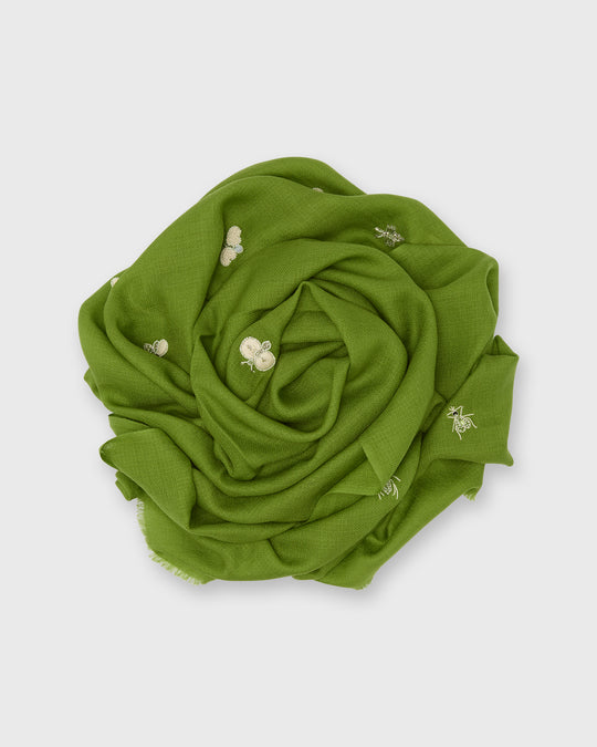 Bugs Scarf in Peridot
