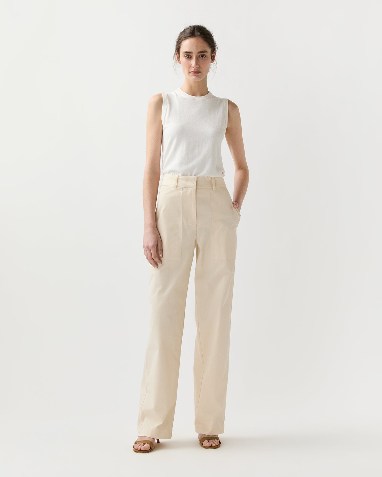 Jaber Pant in Marble