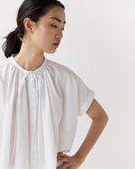 Load image into Gallery viewer, Tie-Neck Shirt in White
