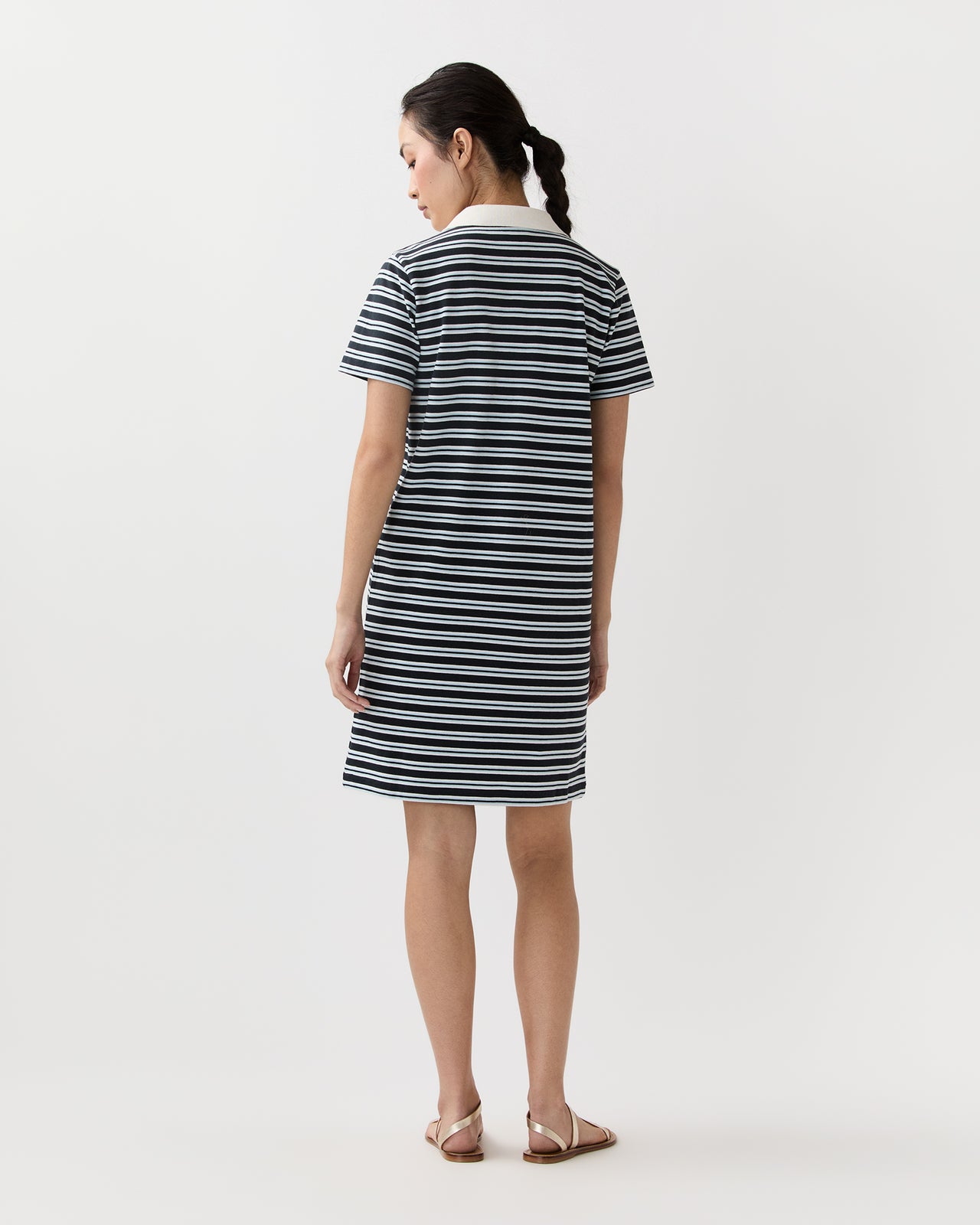 Polo Raye Dress in Dark Navy