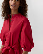 Load image into Gallery viewer, Tessa Dress in Red Poplin
