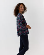 Load image into Gallery viewer, Sienna Top in Tartan Patchwork Double-Weave
