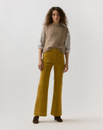 Load image into Gallery viewer, Camille Patch-Pocket Jean in Golden Rod Stretch Corduroy
