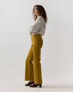 Load image into Gallery viewer, Camille Patch-Pocket Jean in Golden Rod Stretch Corduroy
