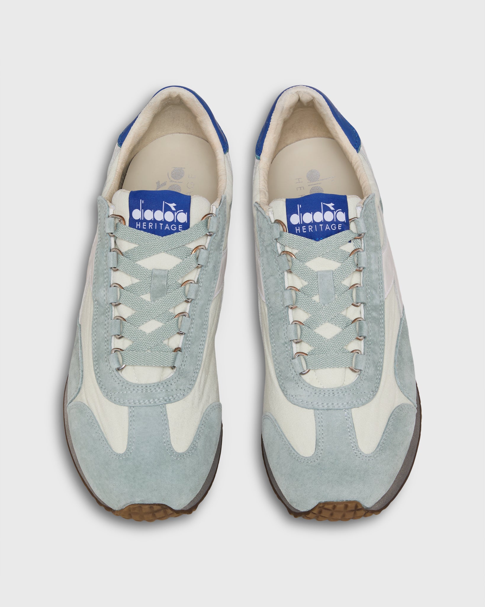 Equipe Canvas SW EVO in Blue Wash - Diadora | Shop Sid Mashburn