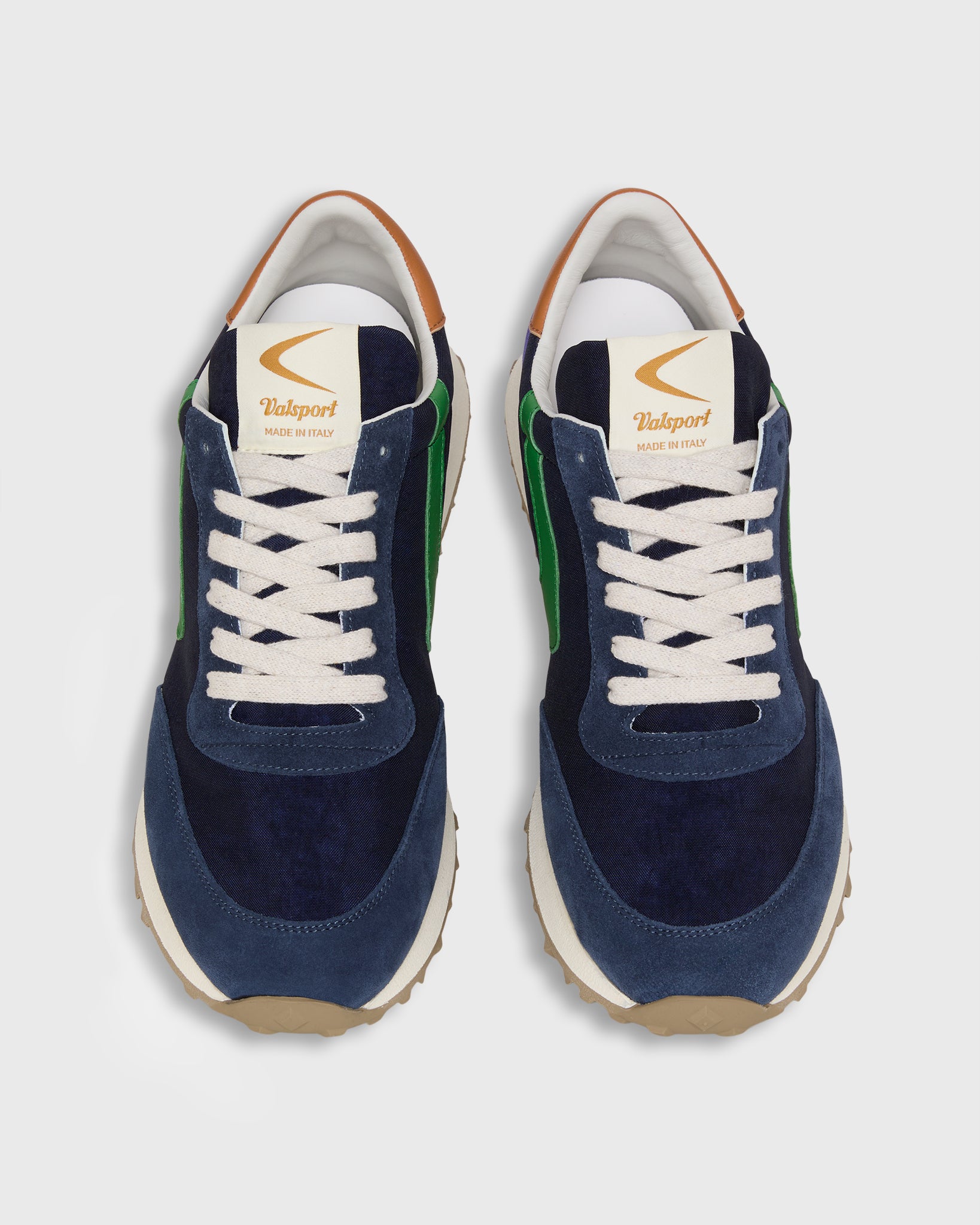 VaLSe – The Line - Men's Start Run Nylon Vintage Sneaker in Ocean - Valsport | Sid