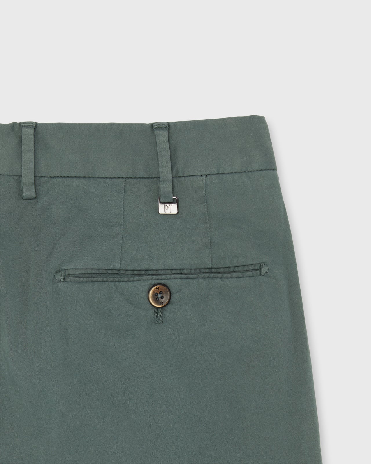 Slim Flat Front Trouser in Lovat