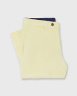 Load image into Gallery viewer, Slim Flat Front Trouser in Pale Yellow
