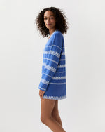 Load image into Gallery viewer, Raey Column Dress in Tebibi Blue
