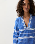 Load image into Gallery viewer, Raey Column Dress in Tebibi Blue
