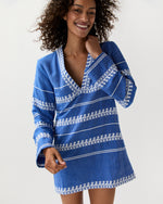 Load image into Gallery viewer, Raey Column Dress in Tebibi Blue
