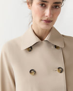 Load image into Gallery viewer, Cropped Trench Coat in Sand
