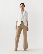 Load image into Gallery viewer, Stand Up Collar Blazer in Off White

