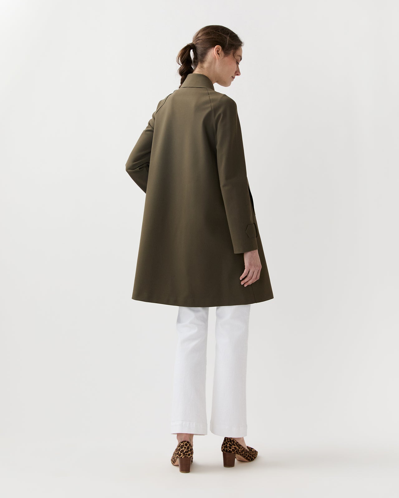Mac Coat in Dark Khaki