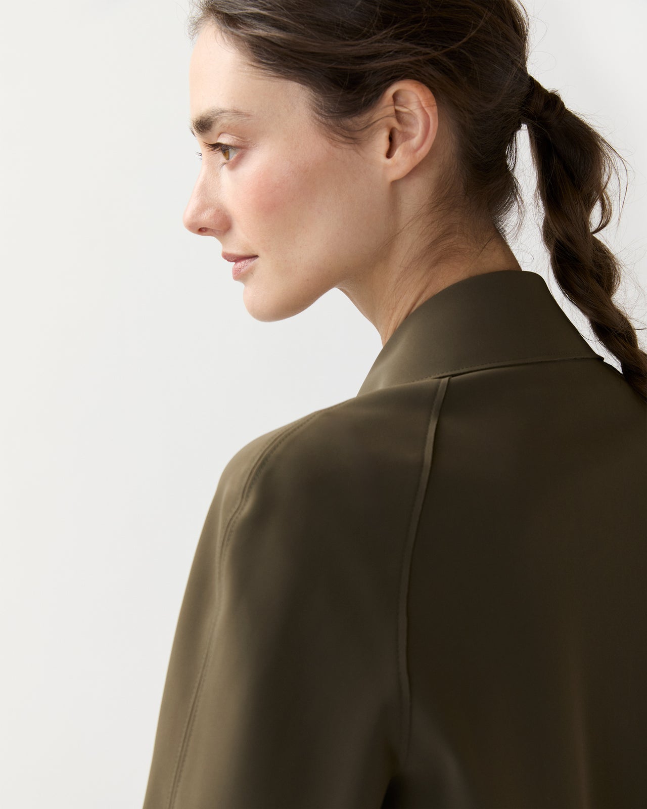 Mac Coat in Dark Khaki