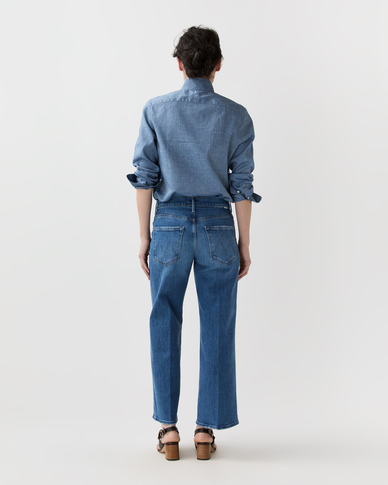 The Mid Rise Maven Ankle Jean in All Your Eggs In One Basket