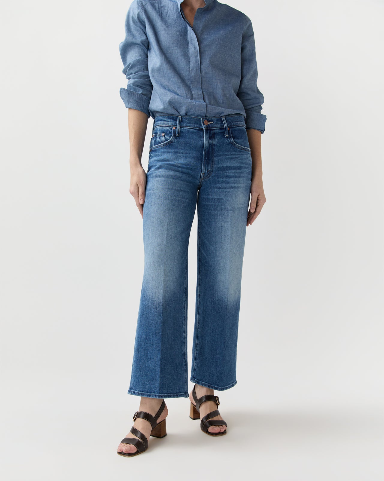 The Mid Rise Maven Ankle Jean in All Your Eggs In One Basket