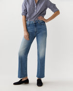 Load image into Gallery viewer, The Kick It Ankle Jean in Birds Gone Wild
