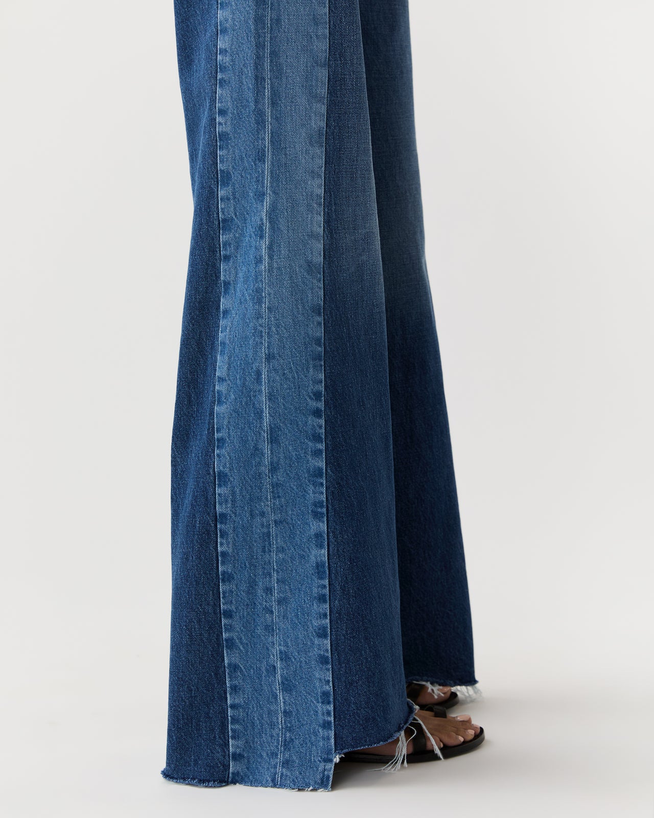 The Tux Sidestepper Sneak Fray Jean in Double Take | Shop Ann Mashburn