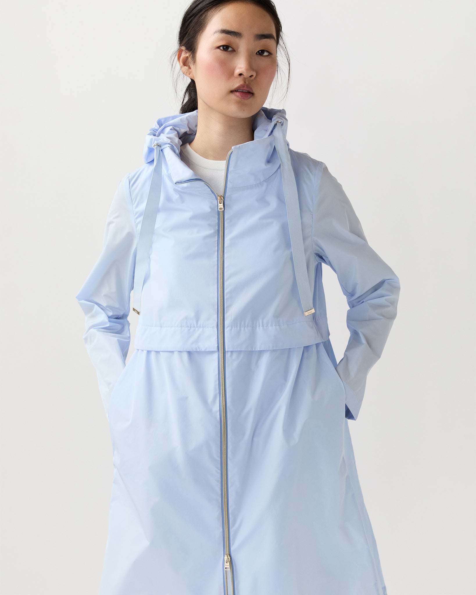 ひ*ー様 HERNO　TECHNO TAFFETA PARKA 42 Herno Taffeta Parka – Two Skirts