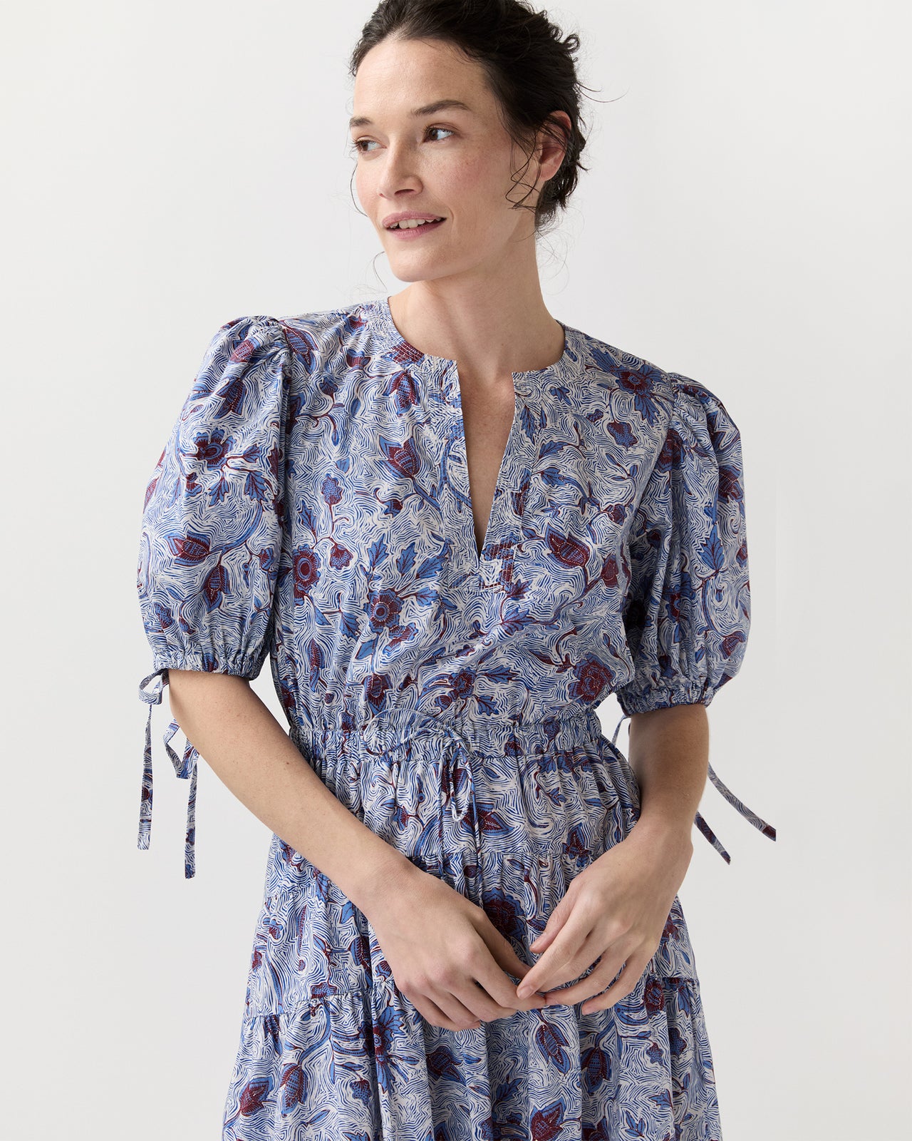 Adriana Dress in Gardenia