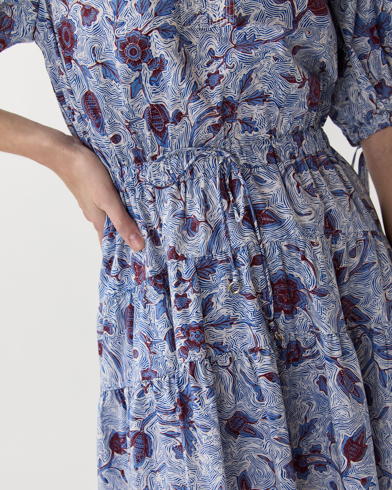 Adriana Dress in Gardenia