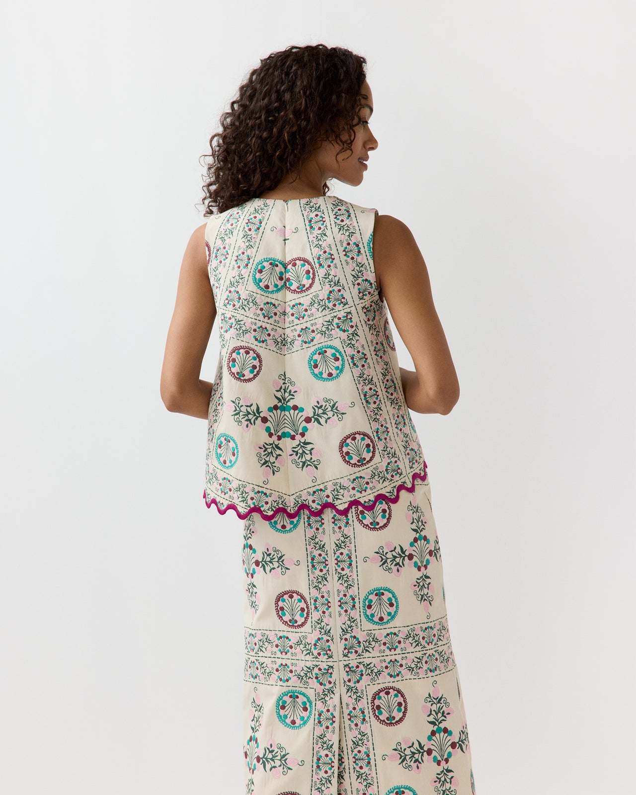 Scala Top in Florette Tiles