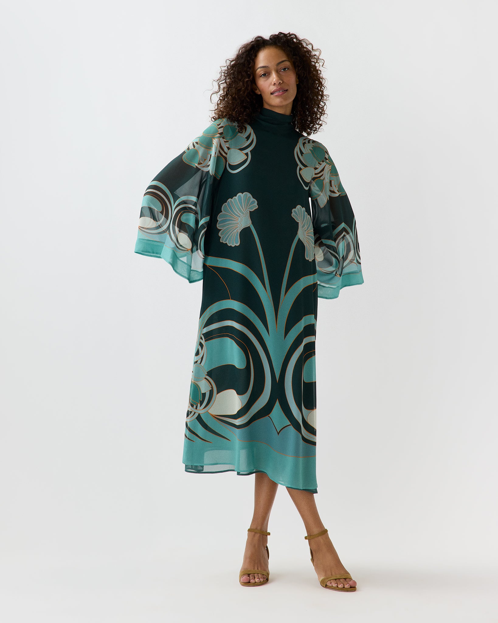 La Double J Blue Silk Casual Dress - IT42