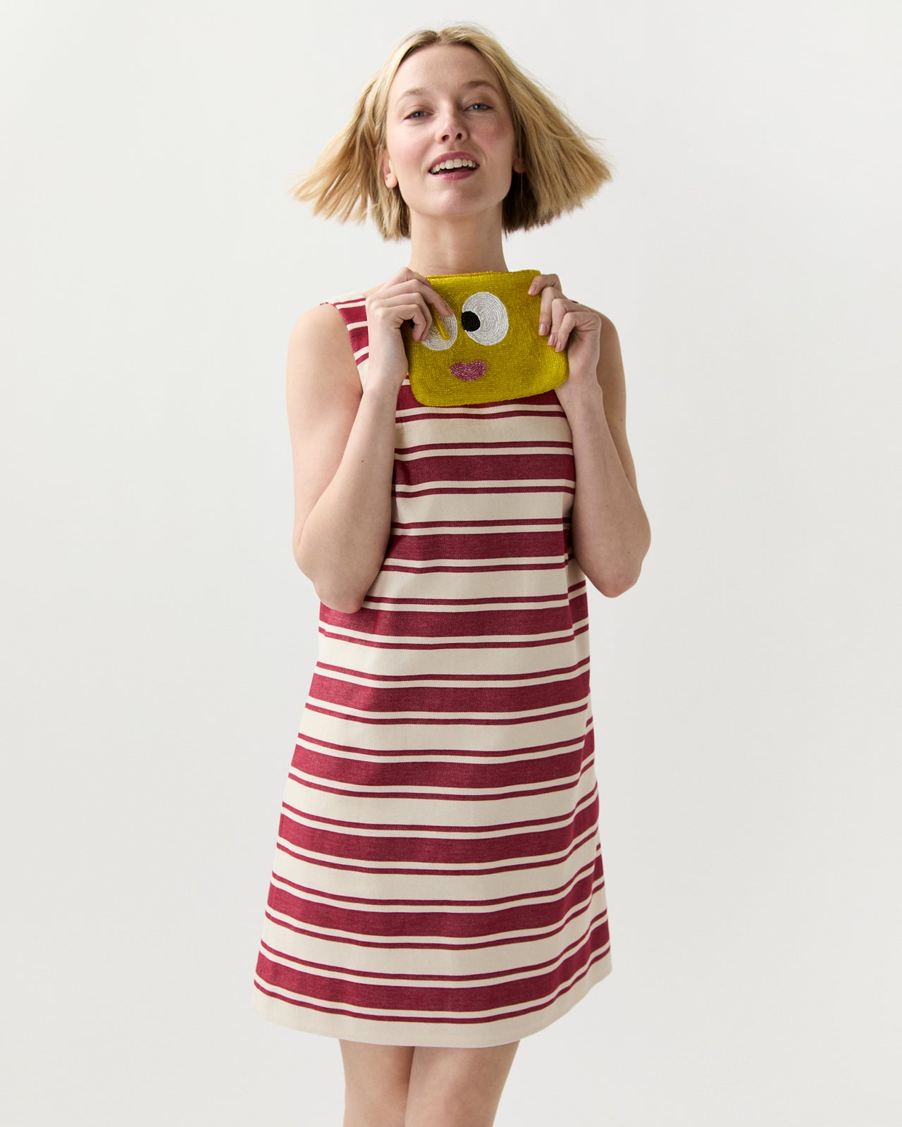 Mini Sweetheart Clutch in Yellow