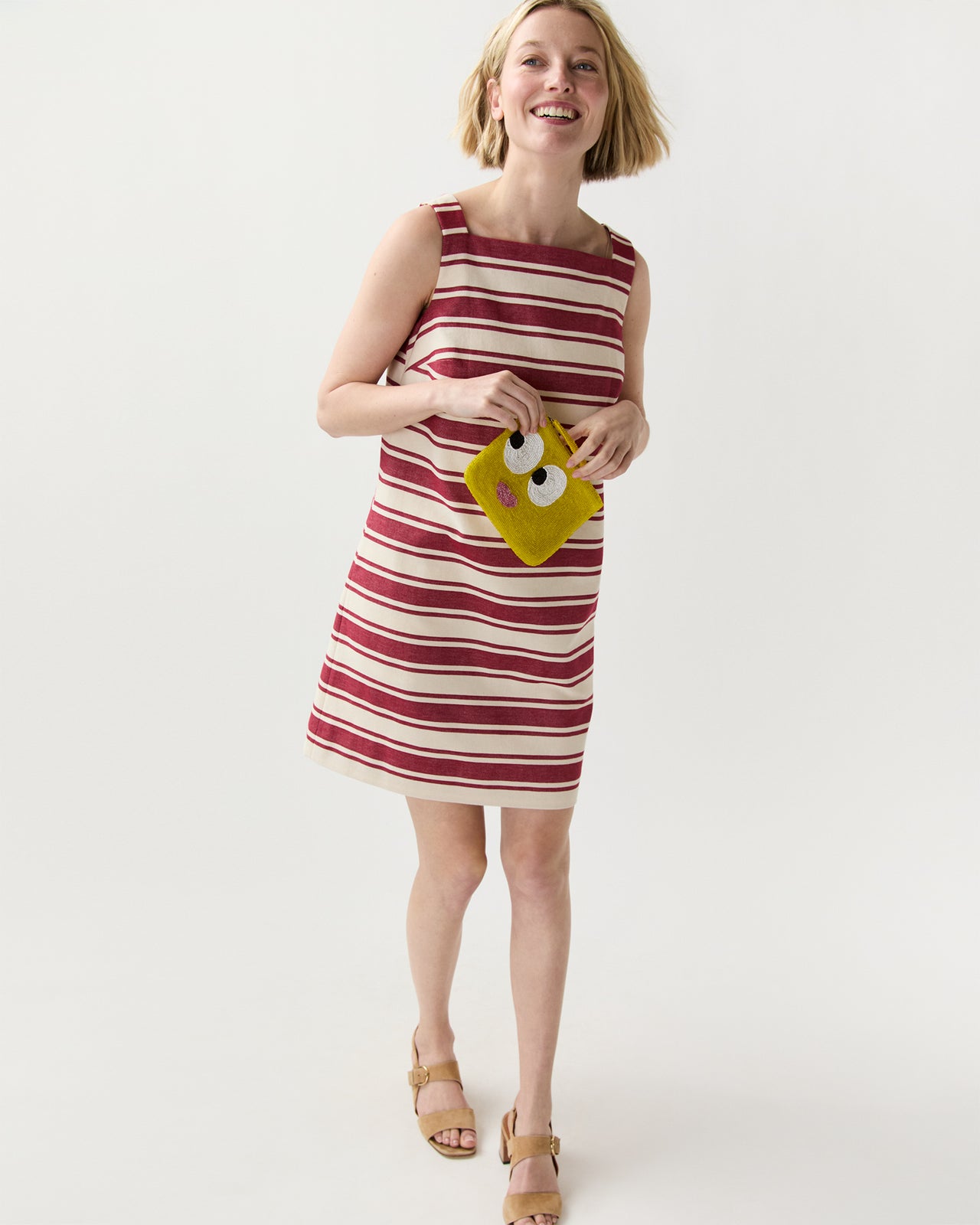 Mini Sweetheart Clutch in Yellow