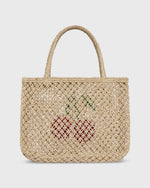 Load image into Gallery viewer, Tracy Cherries Tote in Natural/Multi
