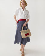 Load image into Gallery viewer, Tracy Cherries Tote in Natural/Multi
